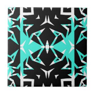 Mix #450   Black Designer Tile #2