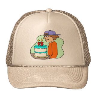 Boys 13th Birthday Gifts Mesh Hat