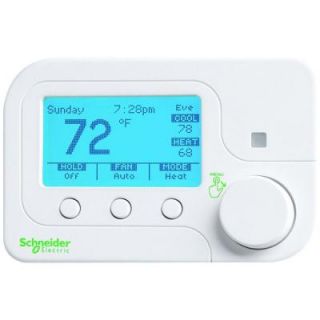 Schneider Electric 7 Day Wiser Smart Programmable Thermostat (Multi Stage) EER56100