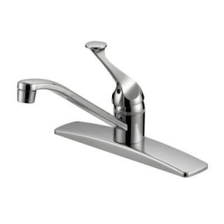 Yosemite Home Decor Single Handle Kitchen Faucet in Brushed Nickel YP81LF BN
