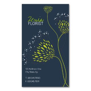 Chrysanthemum Flowers Floral Elegant Chic Business Business Card