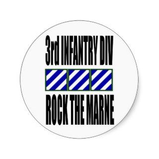 3rd Infantry Division Stickers