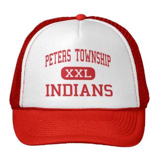Peters Township   Indians   High   Canonsburg Hats