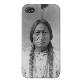 Lakota American Indian Chief Sitting Bull iPhone 4 Case