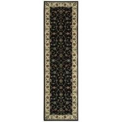 Nourison Persian Arts Black Rug (2'3 x 8') Nourison Runner Rugs
