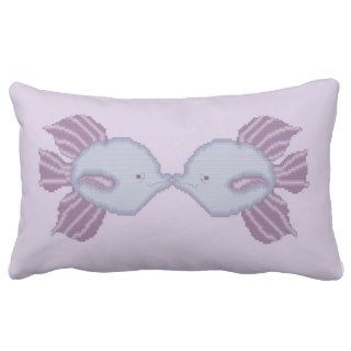 Kissing Fish Pillow
