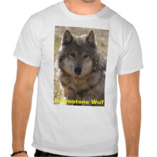 Yellowstone Wolf T shirts