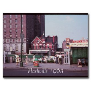 Nashville 1963 Postcard
