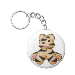 Lura's Stuffed Tiger Key Chain