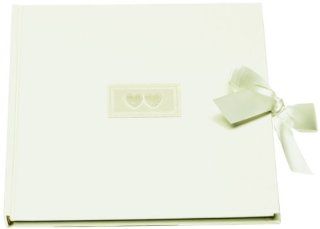Rössler Papier 1878822004   Two Hearts   Gebundenes Buch mit Schleife, 192 Seiten, Größe 21 x 21 cm, weiß Bürobedarf & Schreibwaren