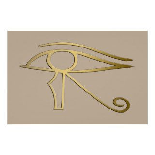 Eye of Horus Egyptian symbol Posters