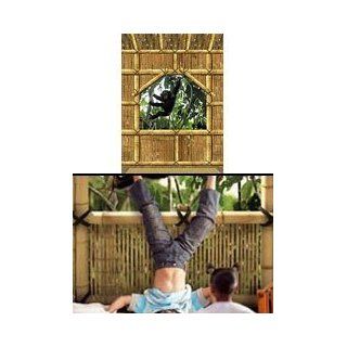 Fototapete National Geographic "Treehouse", 194x270cm, 4 teilig, Schimpanse vor dem Baumhaus. Küche & Haushalt