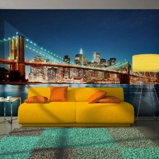 Vlies Tapete  Top  Fototapete  Wandbilder XXL  250x193 cm  New York  100404 125 Küche & Haushalt