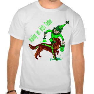 leprechaun elf fairy Irish wee one of Ireland Shirts