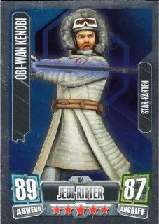 Star Wars Force Attax Serie 2 Einzelkarte 194 Obi Wan Kenobi Jedi Ritter Star   Karte deutsch Spielzeug