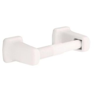 Decor Bathware Tuscan Double Post Toilet Paper Holder in White D8008W