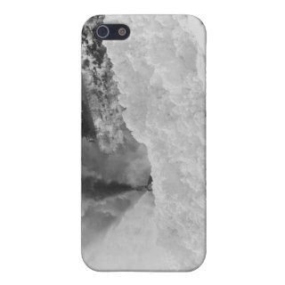 Avalanche of snow across railroad tracks case for iPhone 5