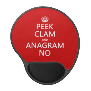Keep Calm and Anagram On (in any color) Gel Mouse Pad
