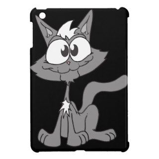 Funny Cat Illustration iPad Mini Covers