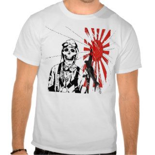 Kamikaze Bomber Japanese Rising Su  Customized T Shirts