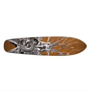 smoker's lung longboard deck skateboard decks