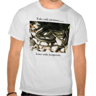 Garter Snake Take Only Pictures Tees