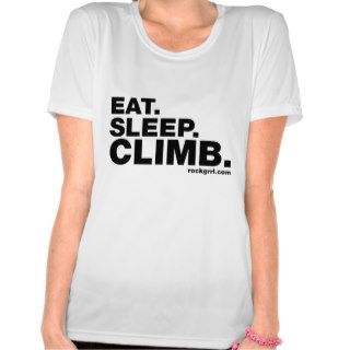 Eat Sleep Climb Tee Shirts