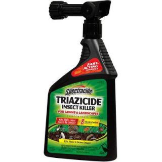 Spectracide Triazicide Insect Killer for Lawns and Landscapes 32 fl. oz. Ready to Spray Concentrate HG 95830 1