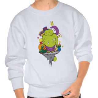 Monsters & Creatures Cartoon Fantasy Sweatshirt