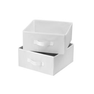 Honey Can Do White Polyester Drawers for Hanging Organizer (2 Pack) SFT 01241