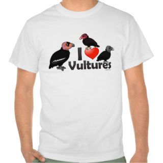 I Love Vultures (North America) Tshirts