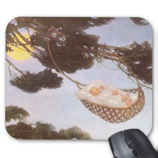 Vintage Lullaby, Rock Bye Baby Jesse Willcox Smith Mousepad