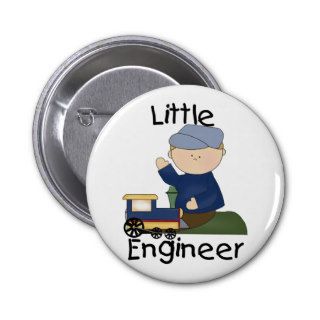 Little Train Engineer T shirts and Gifts Pins
