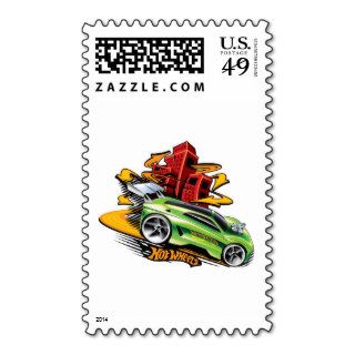 Mean Green Turbo Machine Stamps