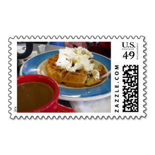 Time with you   the most important meal of the day postage stamp