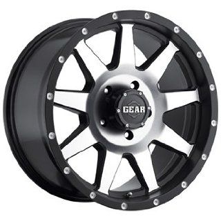 Gear Alloy Overdrive 20x9 Black Wheel / Rim 6x5.5 with a 18mm Offset and a 108.00 Hub Bore. Partnumber 728MB 2908418 Automotive