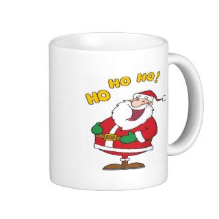 Funny and Laughing Santa Claus Mugs