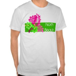 Hawaiian Hibiscus Surffers T Shirt