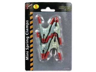 Miniature spring clamps Case of 72 Electronics