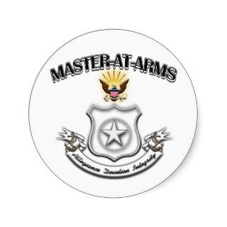 US Navy Master At Arms Stickers