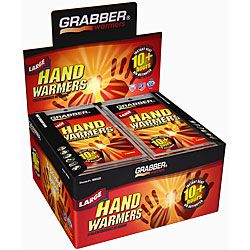 Grabber 10+ Hour Large Hand Warmers (40 Pairs) Warmth & Heaters