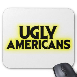 Ugly Americans Logo Mouse Pad