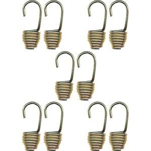 Keeper 5/32 in. to 1/4 in. Dichromate Hook (10 Pack) 06461