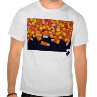 Puzzling Candy Corn T Shirt