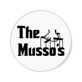 musso's round stickers