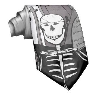 cool skeleton tie for halloween etc