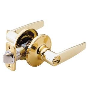 Defiant Olympic Polished Brass Privacy Lever 721 128 H