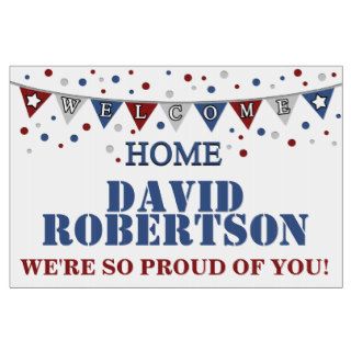 Personalized Welcome Home Yard Sign