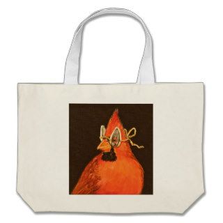 cardinal with sunflower seed mask bag