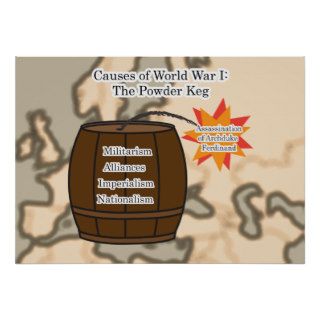Causes of World War 1  The Powder Keg Posters